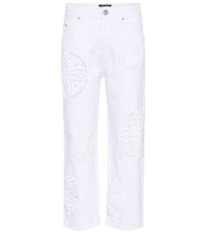 Isabel Marant Ronny Broderie Anglaise Jeans