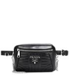 Unravel Diagramme Leather Belt Bag
