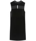 Jardin Des Orangers Danni Velvet And Chiffon Dress