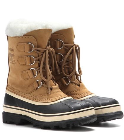 Tre Ccile Caribou® Leather And Rubber Boots