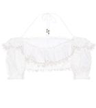 Zimmermann Melody Off-the-shoulder Top