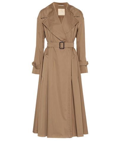 S Max Mara Cotton Trench Coat