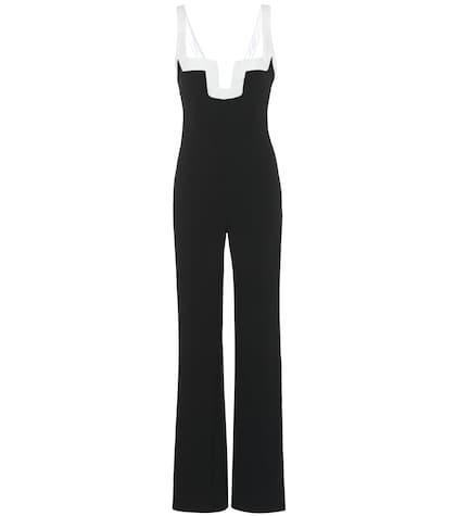 Galvan Arabesque Crêpe Jumpsuit
