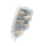 Miu Miu Striped Fur Bag Strap