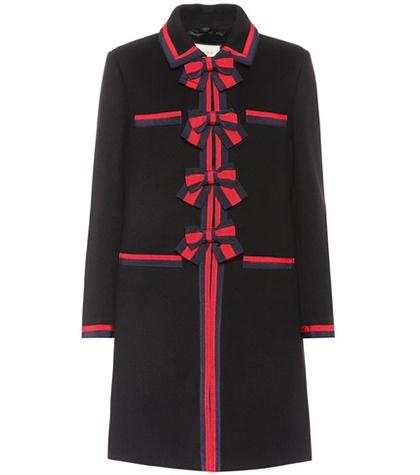 Marni Grosgrain-trimmed Wool Coat