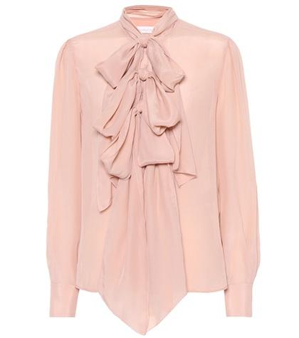See By Chlo Silk-blend Blouse