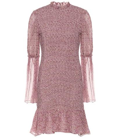 Rotate Birger Christensen Floral Silk Dress