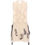 Chlo Embroidered Silk Dress
