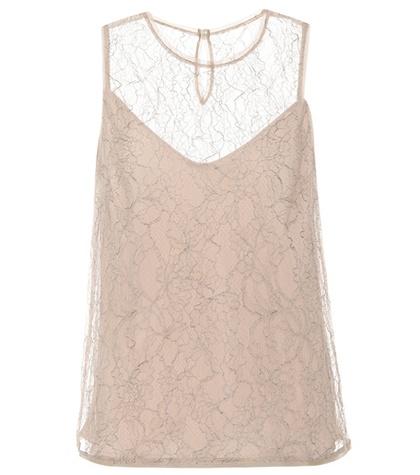 Max Mara Chantilly Lace Top