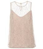 Max Mara Chantilly Lace Top