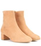 Marc Jacobs Shearling 40 Suede Ankle Boots