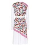 Salvatore Ferragamo Cotton And Silk Printed Dress