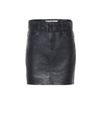 Victoria Victoria Beckham Leather Miniskirt