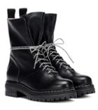 Max Mara Leather Ankle Boots