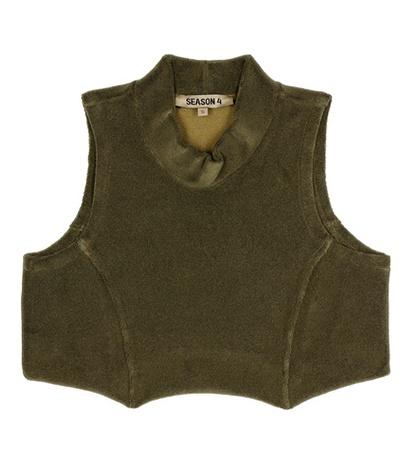Sanayi 313 Cotton-blend Terrycloth Crop Top (season 4)