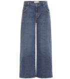 Current/elliott Wide-leg Cropped Jeans