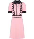 Gucci Lace-trimmed Crêpe Dress