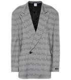 Vetements Checked Single-breasted Blazer