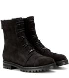 Miu Miu Haze Flat Suede Boots