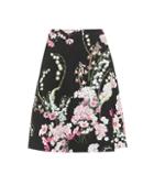 Giambattista Valli Floral-printed Crêpe Skirt