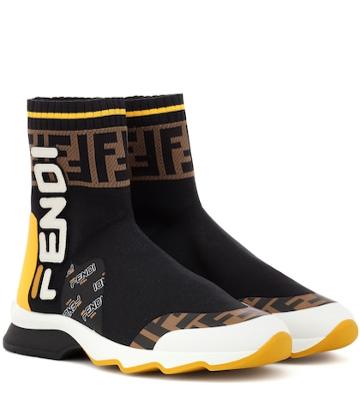 Fendi Fendi Mania Sock Sneakers