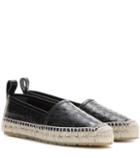 Balenciaga Leather Espadrilles