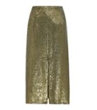 Nina Ricci Sequinned Silk Skirt