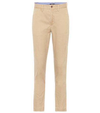 Polo Ralph Lauren Mid-rise Straight Cotton-blend Pants