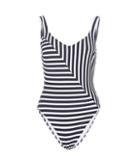 Roger Vivier Harley Striped Swimsuit