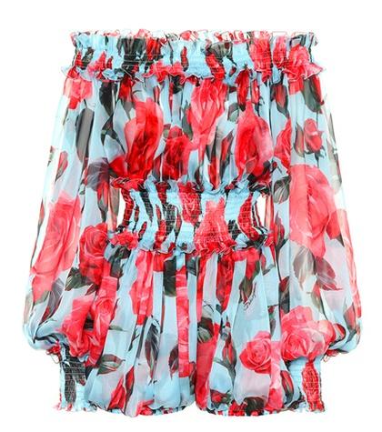 Dolce & Gabbana Silk Chiffon Jumpsuit