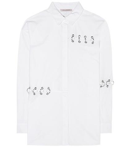 Mary Katrantzou Eyelet & Ring Shirt