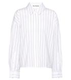 Acne Studios Britta Striped Cotton Shirt