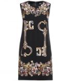 Dolce & Gabbana Embellished Crêpe Dress