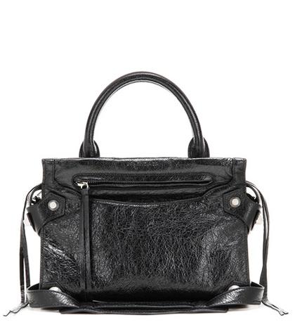Balenciaga Mute City Xs Mini Leather Crossbody Bag