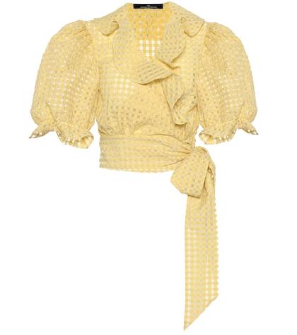 Rokh Cotton-blend Top