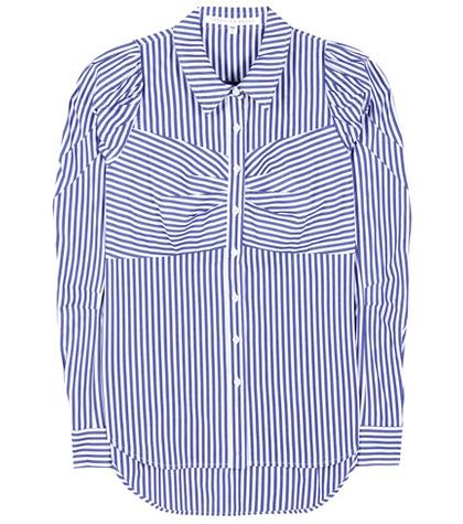 Veronica Beard Striped Cotton Shirt