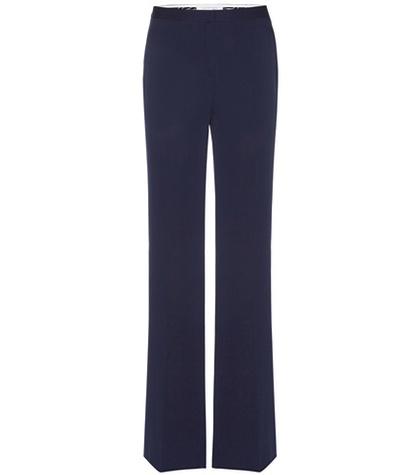 Diane Von Furstenberg Katara Silk-blend Trousers