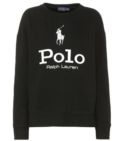 Polo Ralph Lauren Printed Cotton-blend Sweatshirt