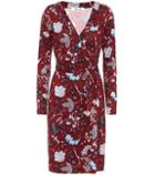 Diane Von Furstenberg Julian Floral-printed Silk Dress