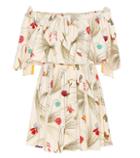 Fendi Exclusive To Mytheresa.com – Off-the-shoulder Printed Dress