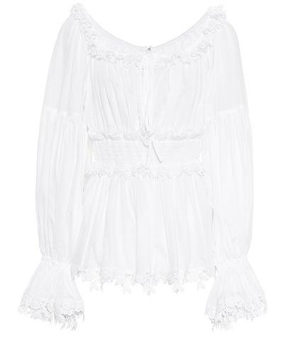 Dolce & Gabbana Cotton Off-the-shoulder Top