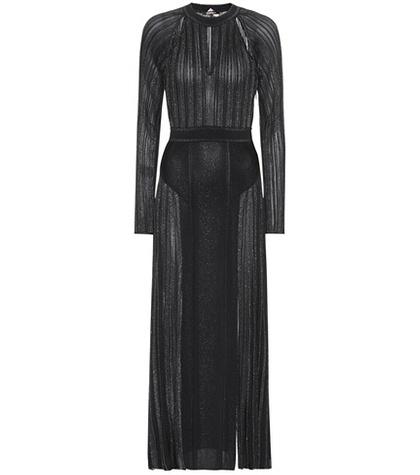 Roberto Cavalli Metallic Jersey Dress