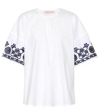 Tory Burch Amy Cotton Top