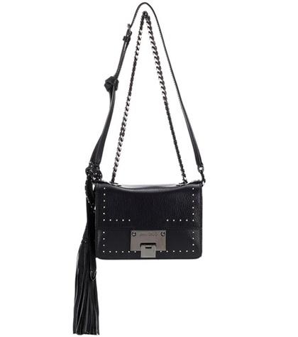 Jimmy Choo Rebel Mini Leather Shoulder Bag
