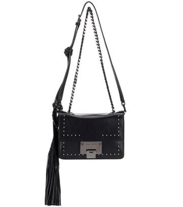 Jimmy Choo Rebel Mini Leather Shoulder Bag