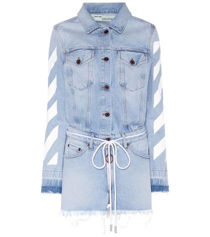Off-white Denim Jumpsuit