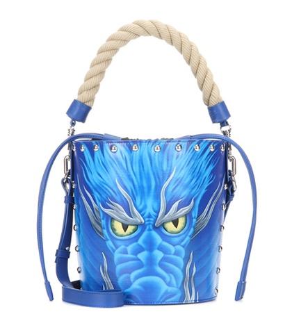 J.w.anderson Leather Dragon Bucket-bag