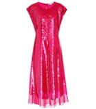 Melissa Odabash Sequinned Silk Dress