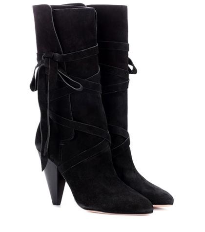 Veronica Beard Hall Suede Boots