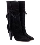 Veronica Beard Hall Suede Boots